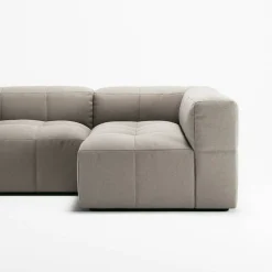 Mure 3-Sitssoffa Med Divan Höger, Sandshell Beige