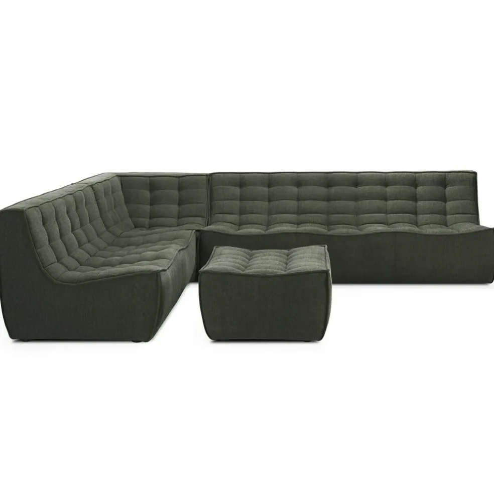 N701 Fotpall, Eco / Moss