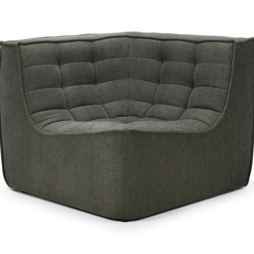 N701 Hörnsoffa, Eco / Moss