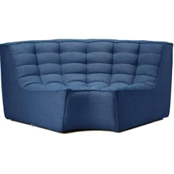N701 Hörnsoffa runt hörn, Blue