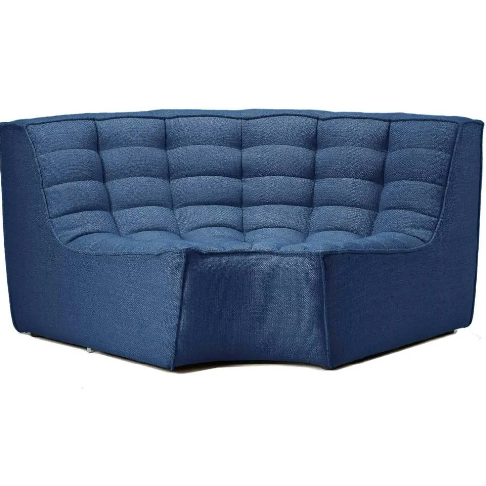 N701 Hörnsoffa runt hörn, Blue