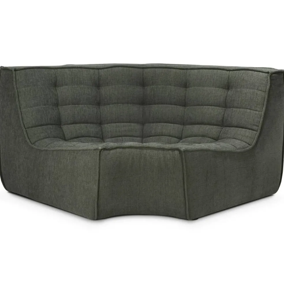 N701 Hörnsoffa Runt Hörn, Eco / Moss