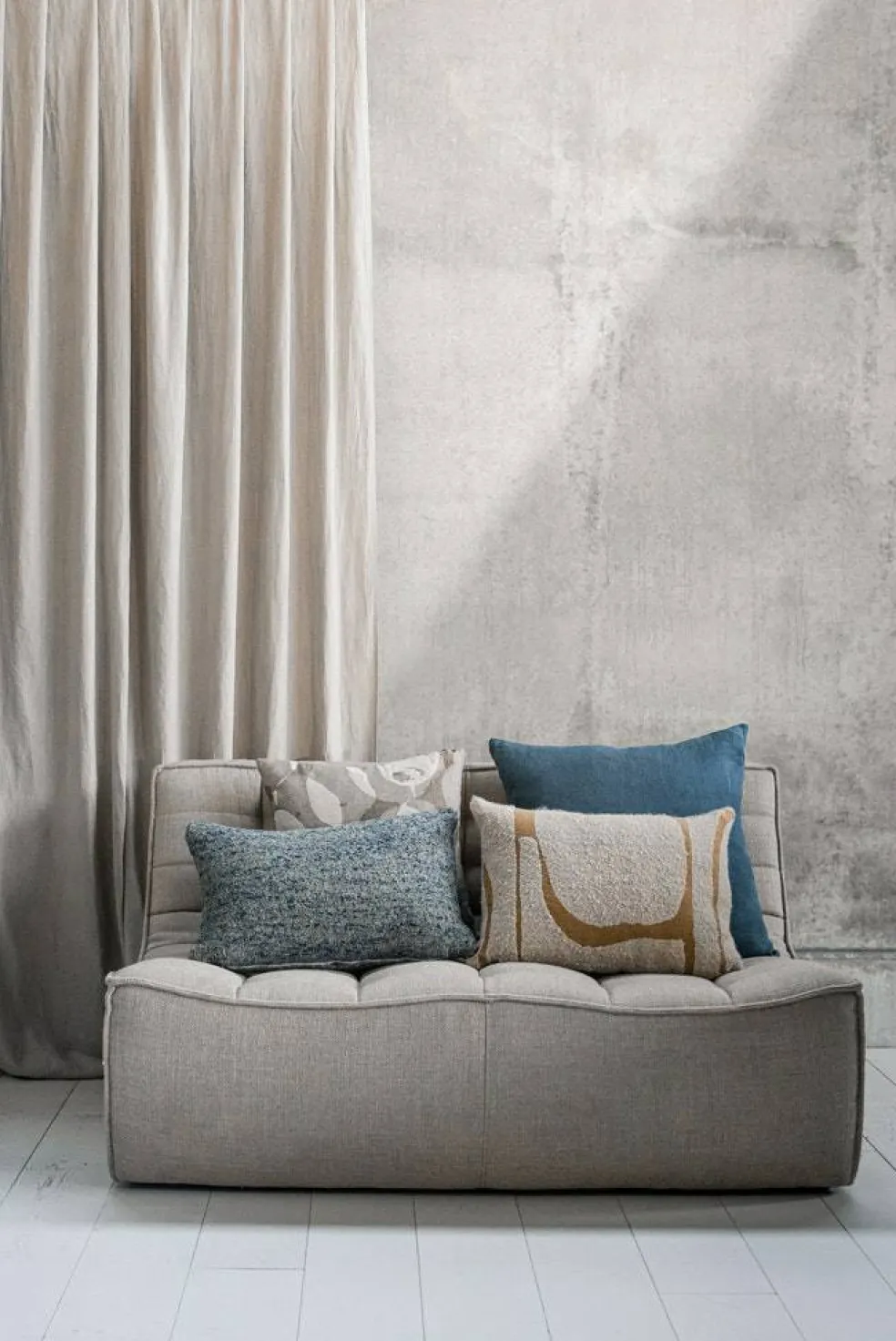 N701 Soffa, Beige 2-Sits