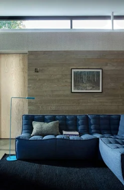 N701 Soffa, Blå 2-Sits
