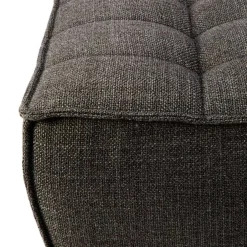 N701 Soffa, Mörkgrå 3-Sits