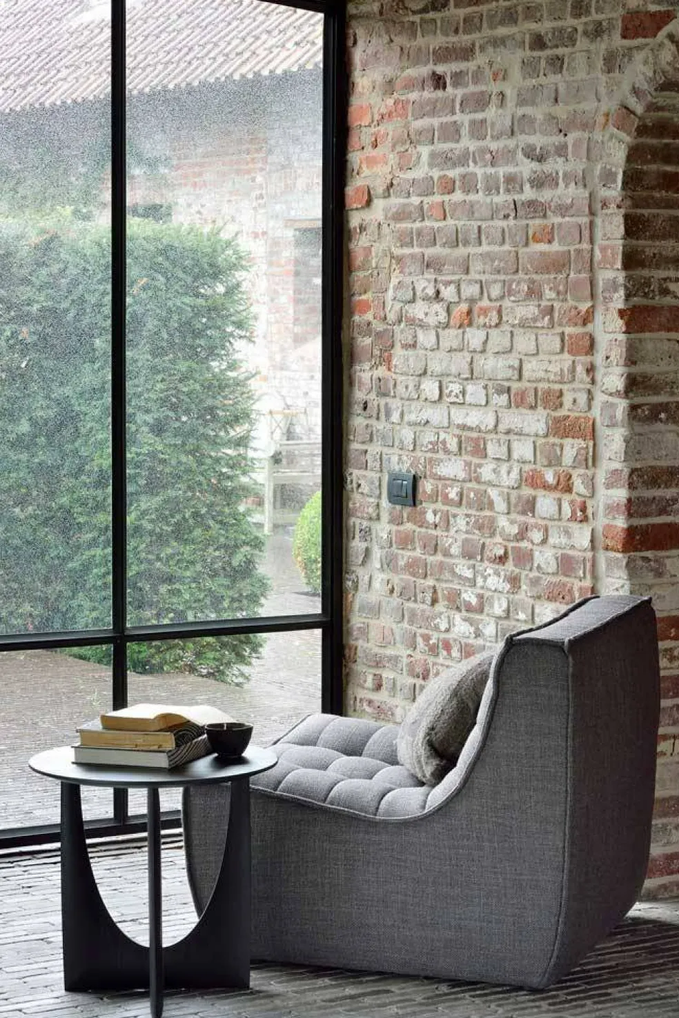 N701 Soffa, Mörkgrå 1-Sits