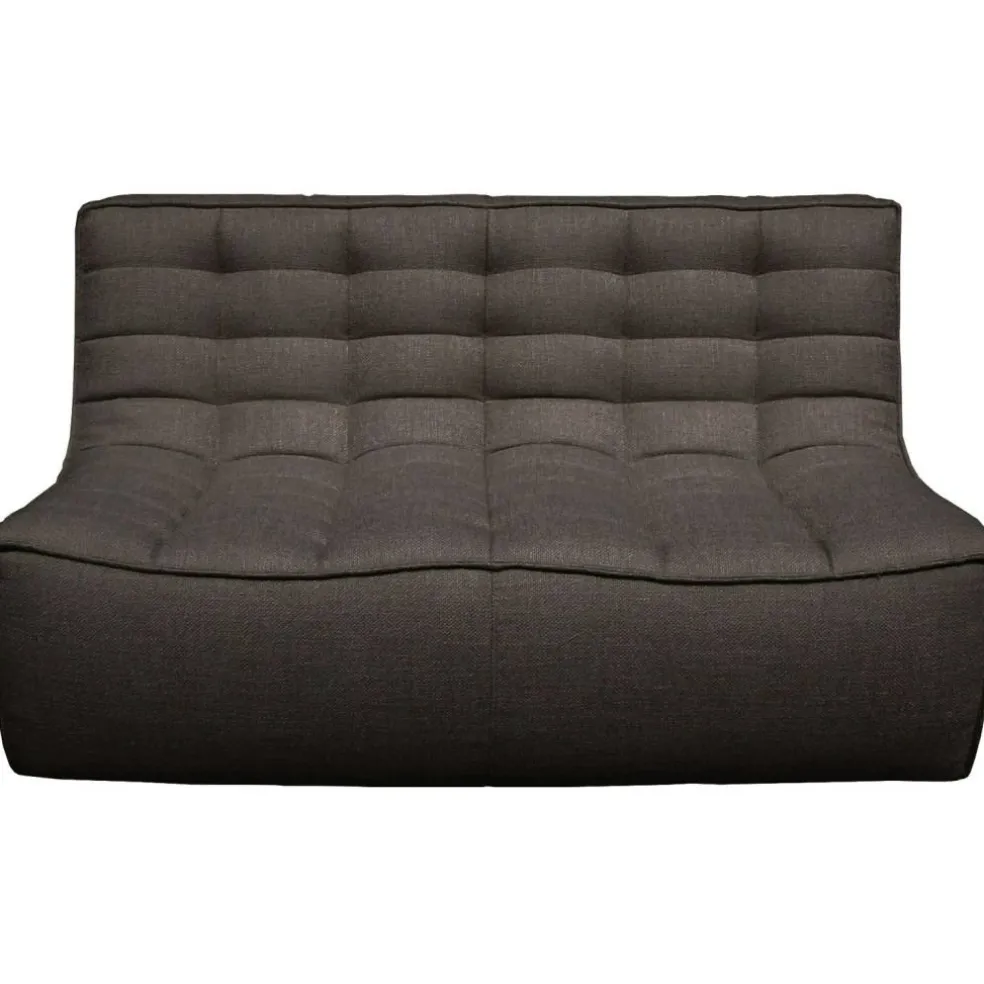 N701 Soffa, Mörkgrå 2-Sits