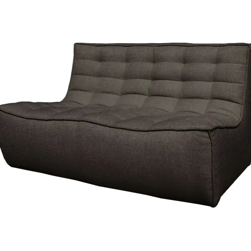 N701 Soffa, Mörkgrå 2-Sits