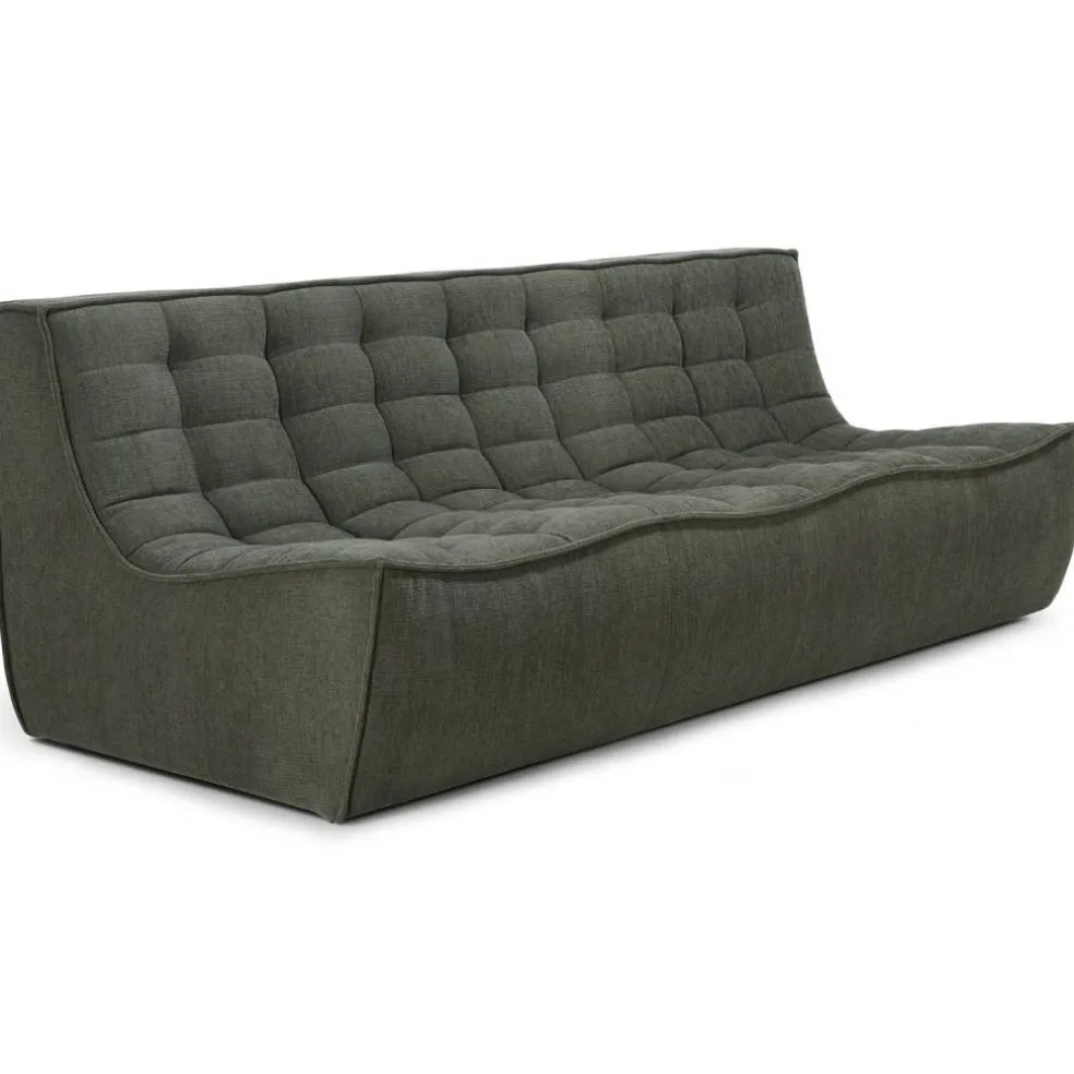 N701 Soffa 3-Sits, Eco / Moss
