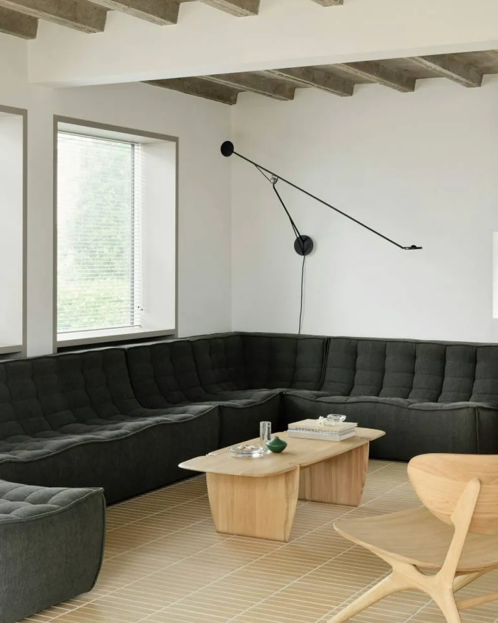 N701 Soffa 3-Sits, Eco / Moss
