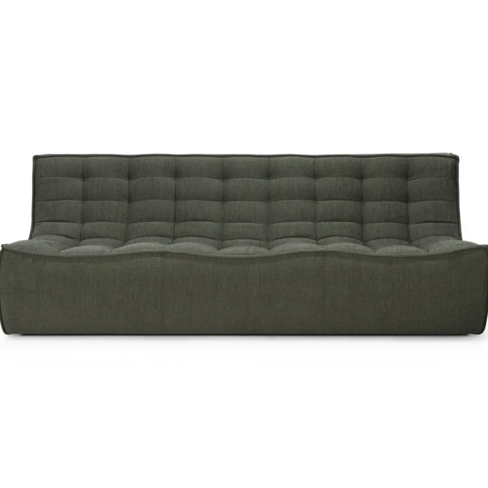 N701 Soffa 3-Sits, Eco / Moss