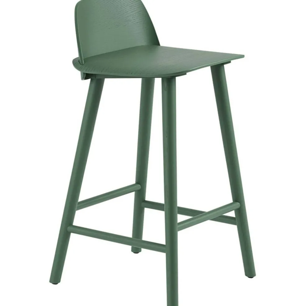 Nerd Barstol 65 cm, Grön