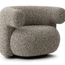 Normann Copenhagen - Burra lounge chair with return - Kvadrat Sahco Zero 001