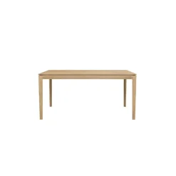 Oak Bok Matbord Utdragbar Ek, 180-280x100 cm