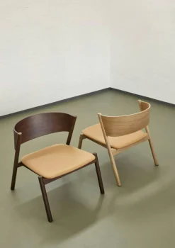 Oblique Loungestol, Mörkbrun