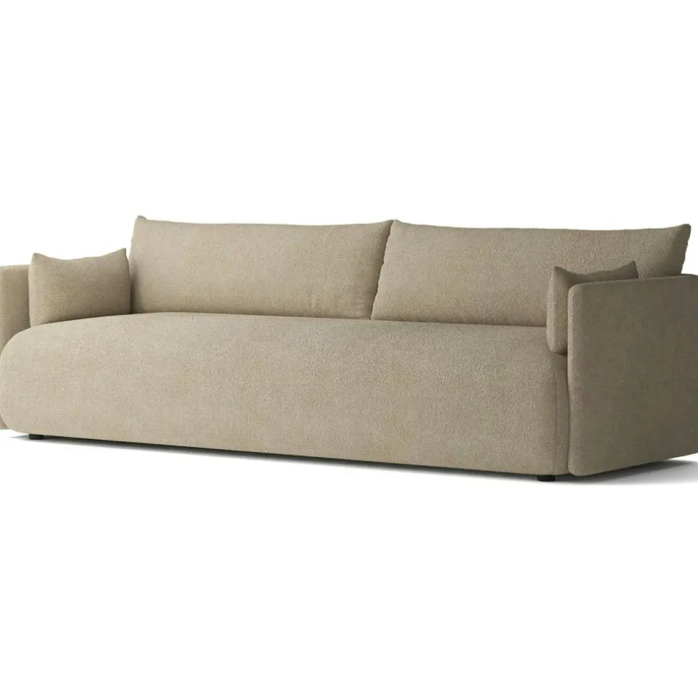 Offset 3-sitssoffa, Bouclé 02 Beige