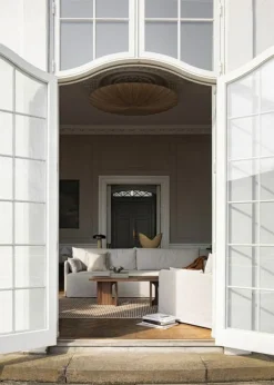 Offset Soffa 3-Sits Avtagbar Klädsel Cotlin, Oat