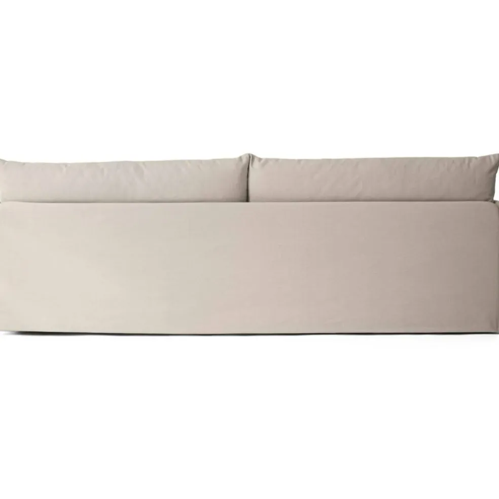 Offset Soffa 3-Sits Avtagbar Klädsel Cotlin, Oat