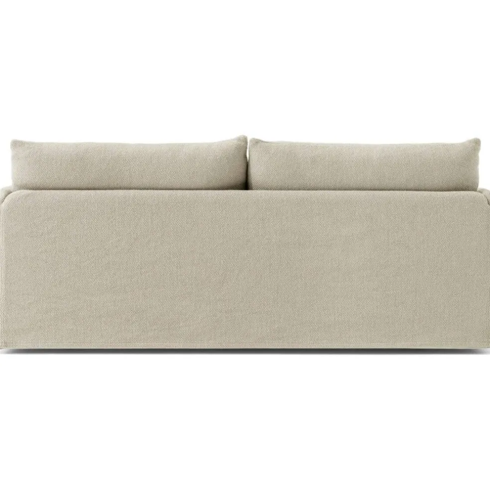 Offset Soffa 2-Sits Avtagbar Klädsel, Logan Sand