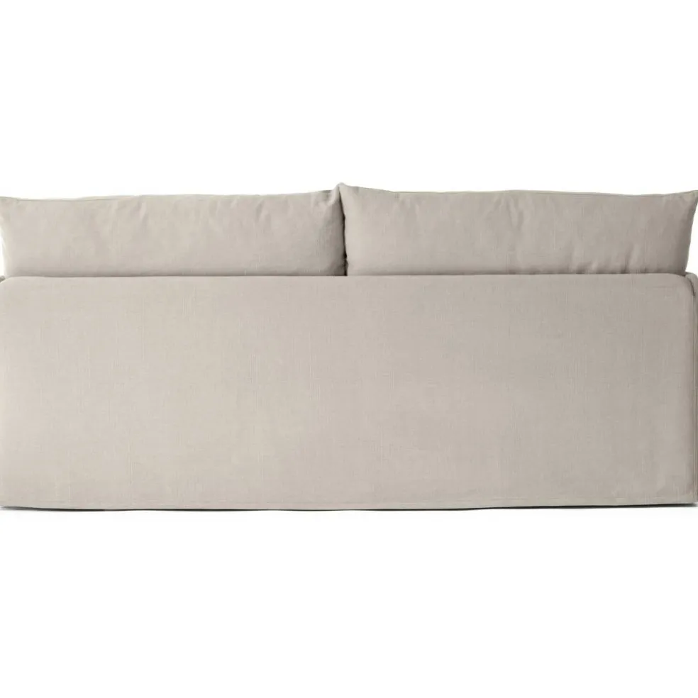 Offset Soffa 2-Sits Avtagbar Klädsel Cotlin, Oat