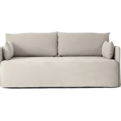 Offset Soffa 2-Sits Avtagbar Klädsel Cotlin, Oat