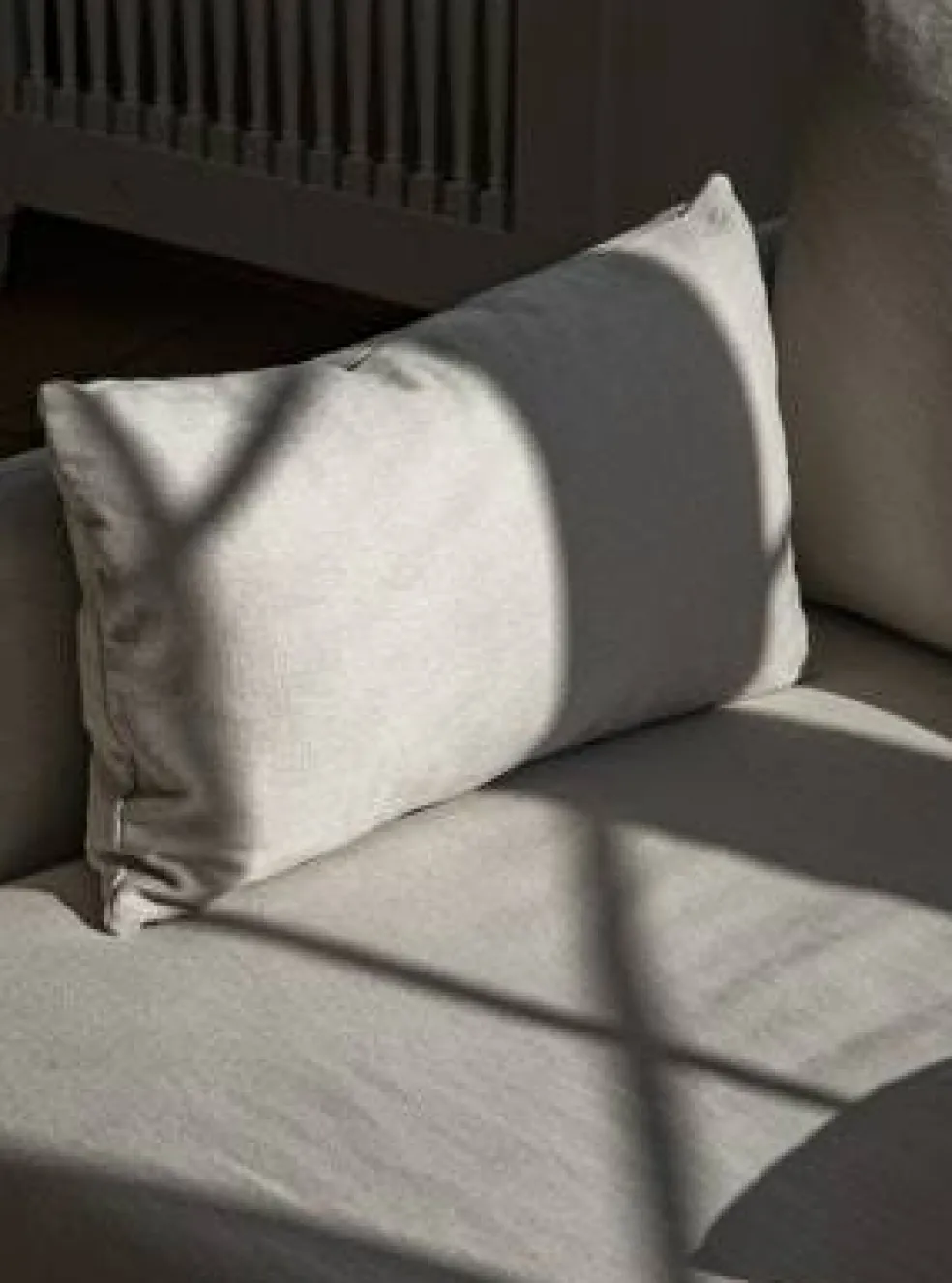 Offset Soffa 2-Sits Avtagbar Klädsel Cotlin, Oat