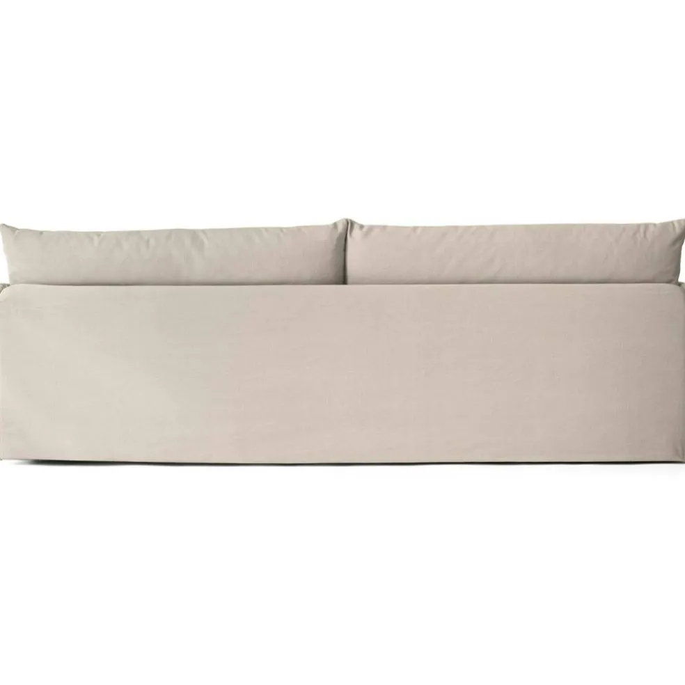 Offset Soffa 3-Sits Avtagbar Klädsel, Logan Sand