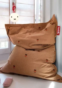 Original Slim Recycled Cord x Miffy Sittsäck, Teddybear