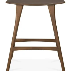 Osso Barstol 78 cm, Mörkbetsad Teak