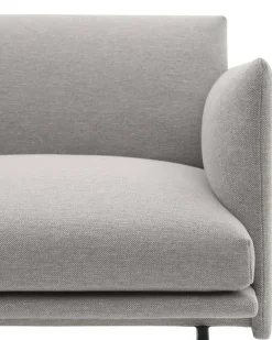 Outline Soffa 3-Sits, Svart Aluminium / Clay 12