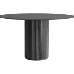 Palais Royal Bord 150 cm, Mörkgråbetsad Ask