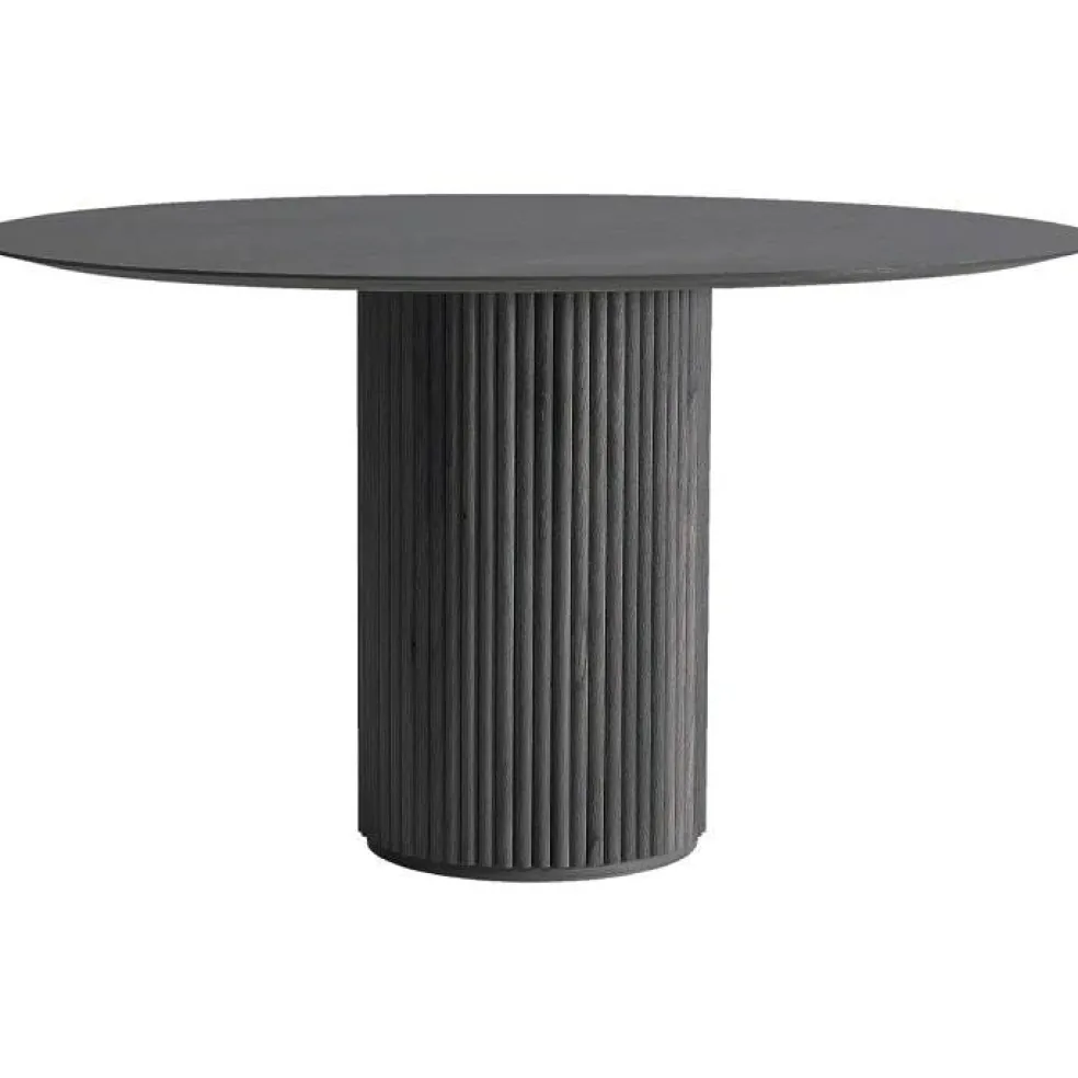 Palais Royal Bord 150 cm, Mörkgråbetsad Ask