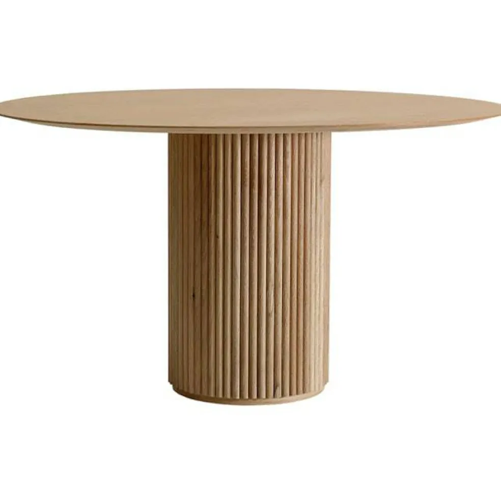 Palais Royal Bord 150 cm, Vitbetsad Ek