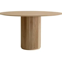 Palais Royal Bord 130 cm, Vitbetsad Ek