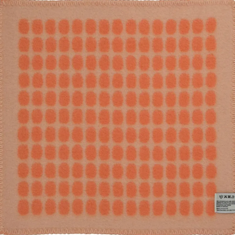 Palette Sittdyna 45x45 cm, Korall