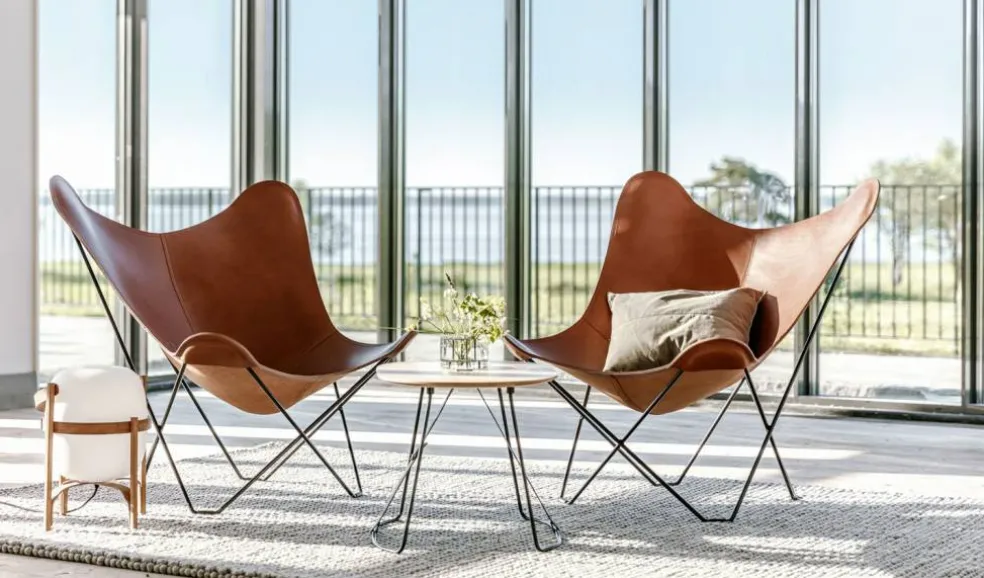 Pampa Mariposa Butterfly Chair, Montana/Black