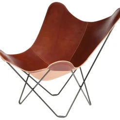 Pampa Mariposa Butterfly Chair, Crude Oak/Black
