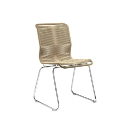 Panton One Stol, Natur Papper / Krom