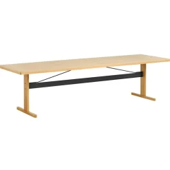 Passerelle Bord 95x300 cm, Lackad Ek / Svart
