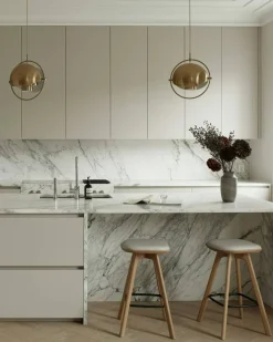 Pauline Barstol 65 cm, Oljad Ek / Läder Oyster