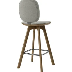 Pauline Comfort Barstol 75 cm, Rökt Ek / Hallingdal Grå