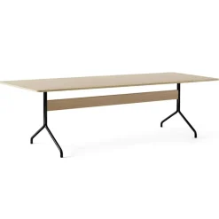 Pavilion AV24 Matbord 250x110 cm, Ek/Svart