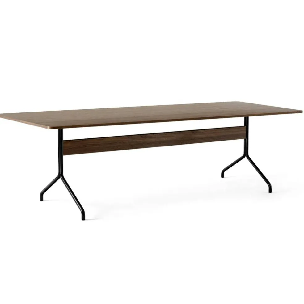 Pavilion AV24 Matbord 250x110 cm, Valnöt/Krom