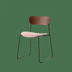 Pavilion AV52 Matstol Polstrad Sits Svart/Ecriture