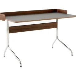 Pavilion AV17 Skrivbord, Krom / Valnöt