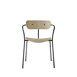 Pavilion Av2 Stol, Svartlackad Ek