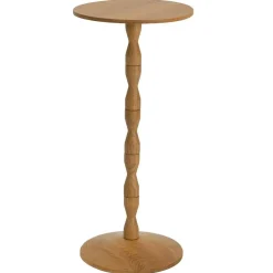 Pedestal Sidobord Ek, Ek