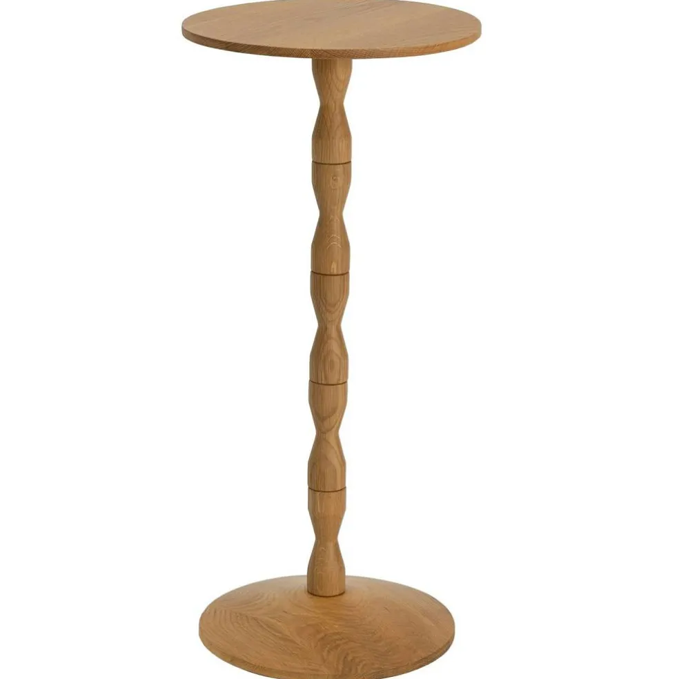 Pedestal Sidobord Ek, Ek