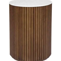 Petit Palais Skänk Marmor 55 cm, Teak