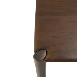 PI Matbord Mörkbetsad Teak, 100x240 cm